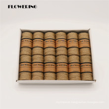 Natural Twine for Crafts, DIY Crafts, Decoration, Cat Scratch Post, Bundling, Gardening, Packaging and Recycling 2mmx50m